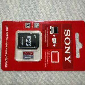 Sony Plug and Play Memory Card Packaging